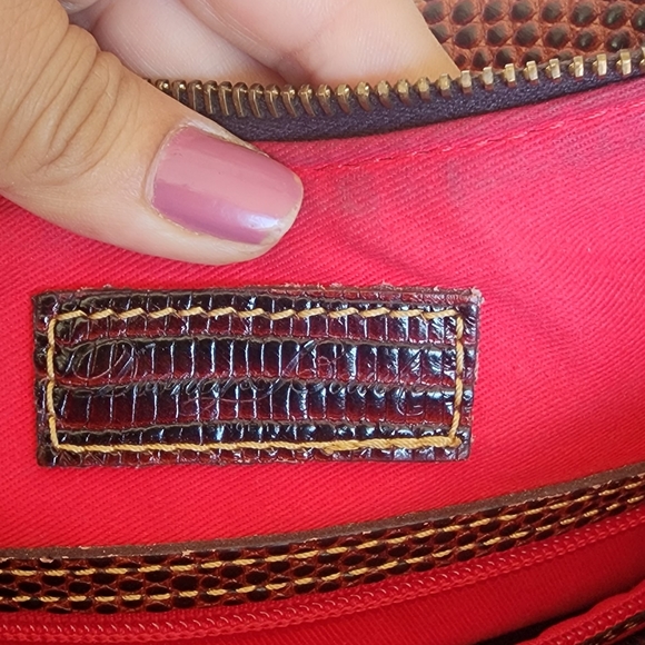 Dooney &bourke leather bag used - Picture 8 of 13